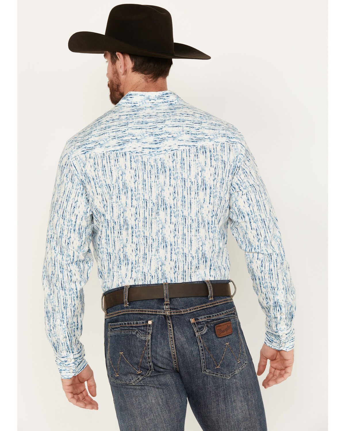 Wrangler 20X Men's Advanced Comfort Long Sleeve Western Snap Shirt