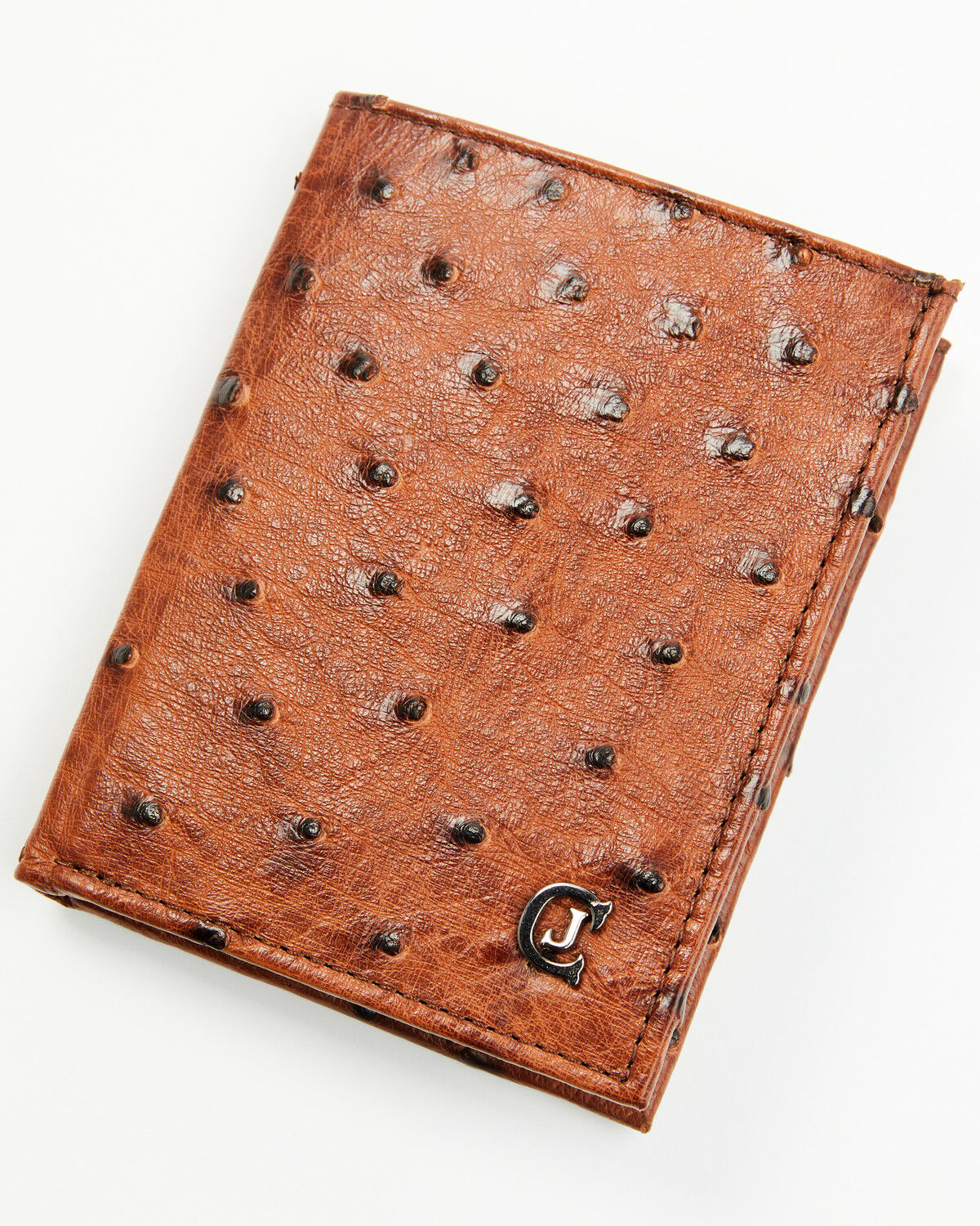 Cody James Black 1978® Men's Dawson Exotic Full-Quill Ostrich Bifold Wallet