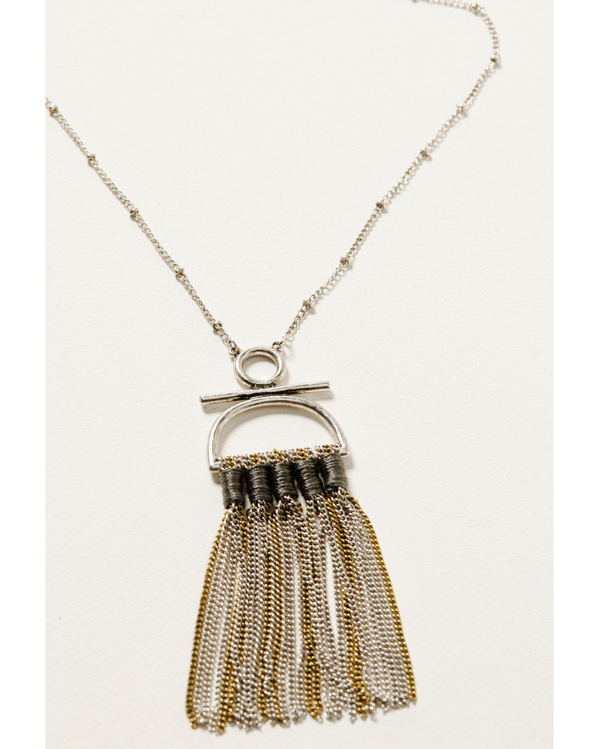 Shyanne Women's Long Chain Fringe Necklace