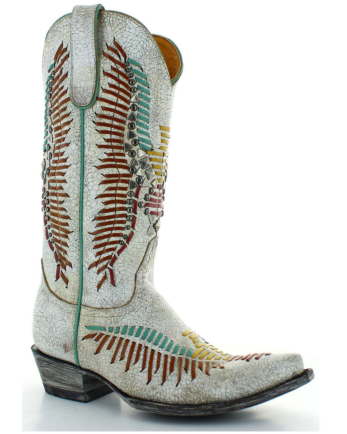 Old Gringo Women's Harper Hand Woven Western Boots - Snip Toe