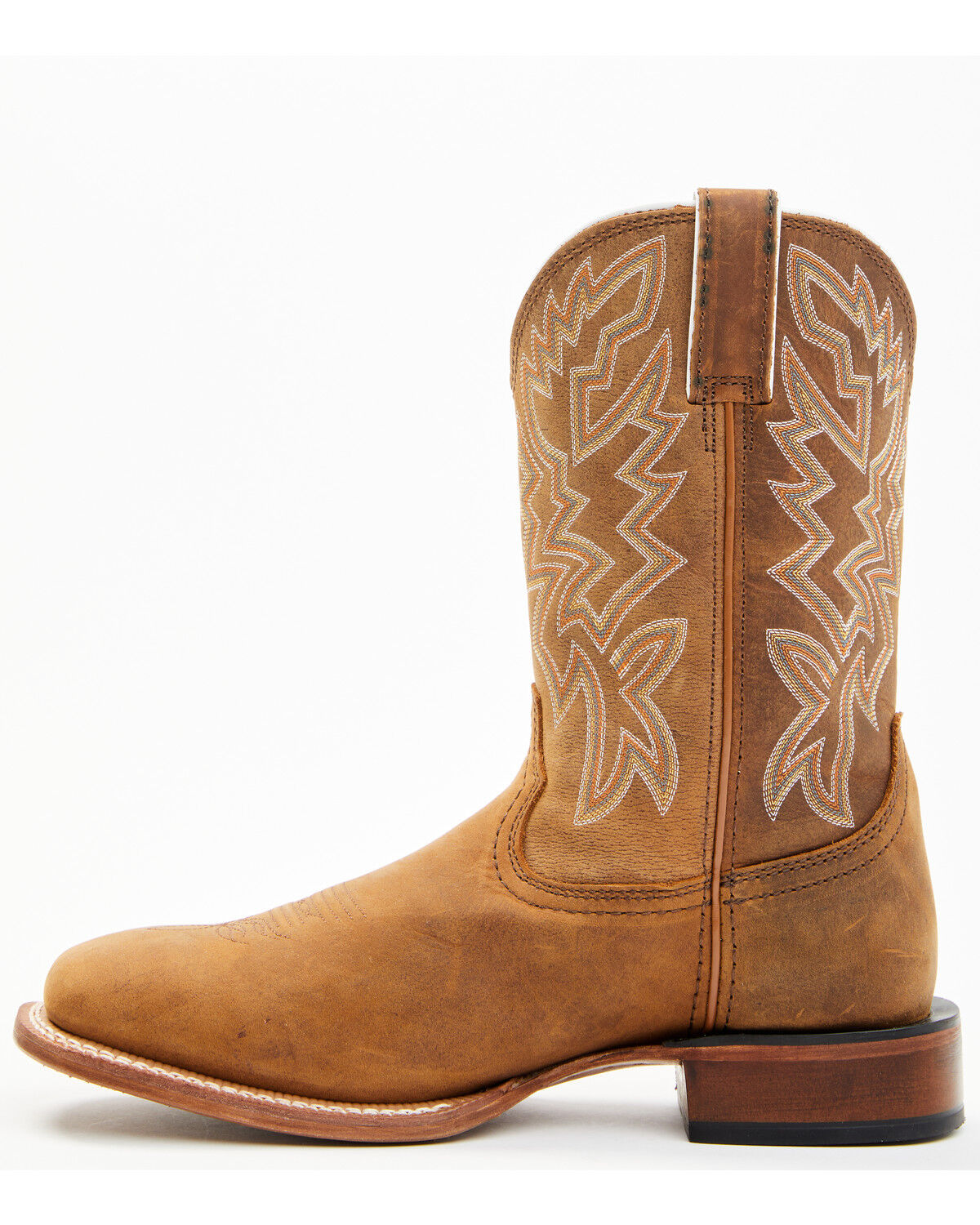 Justin Men's Frontier Western Boots - Broad Square Toe