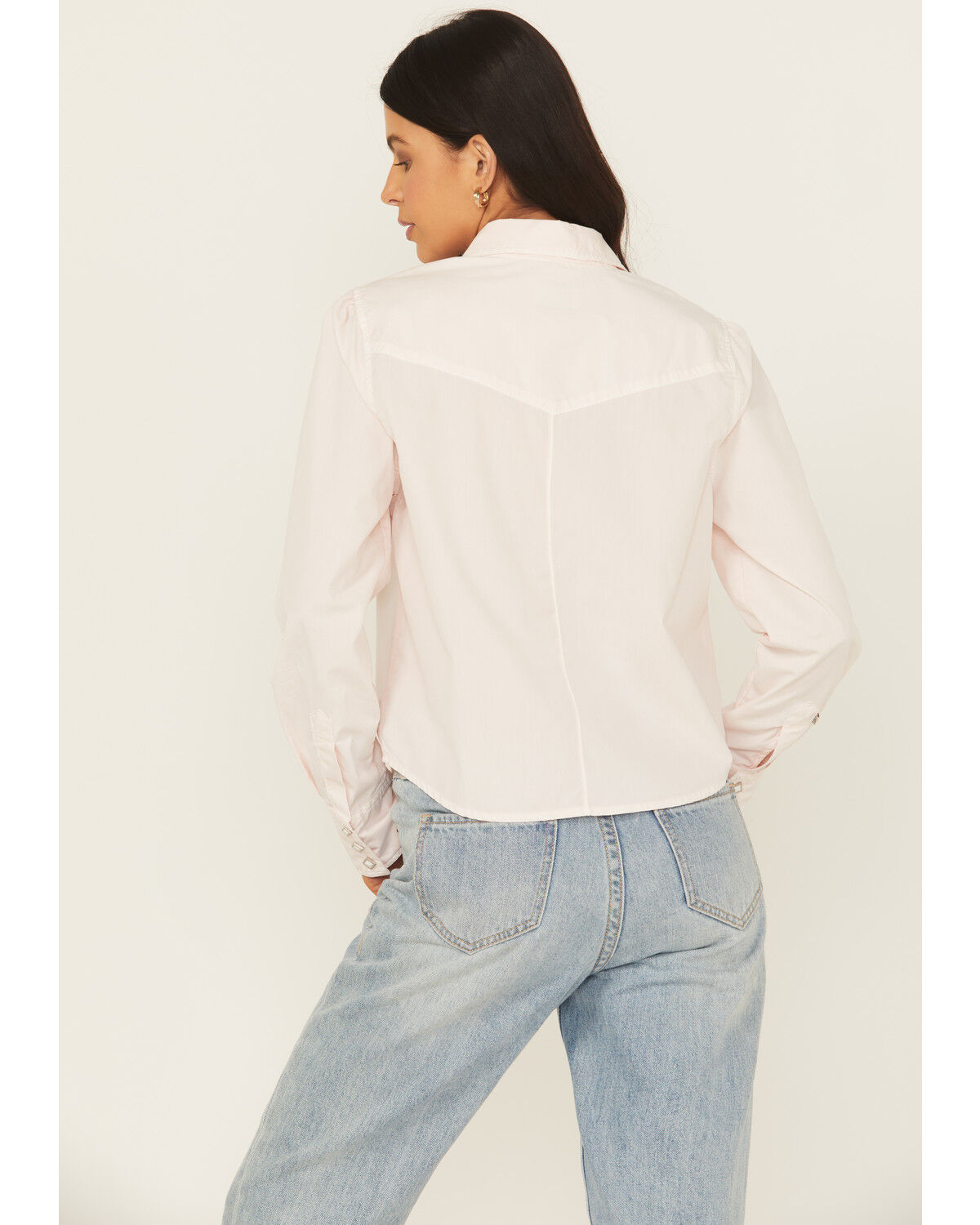 Kimes Ranch Women's Annie Long Sleeve Snap Cropped Western Shirt