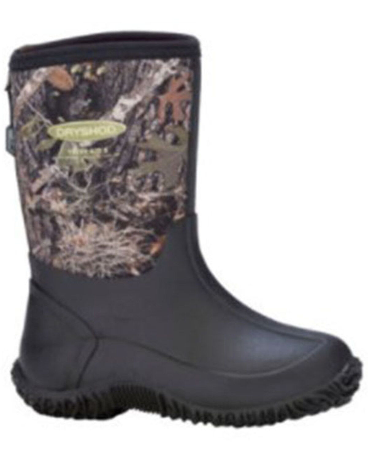 Dryshod Boys' Camo Tuffy Rubber Boots - Soft Toe