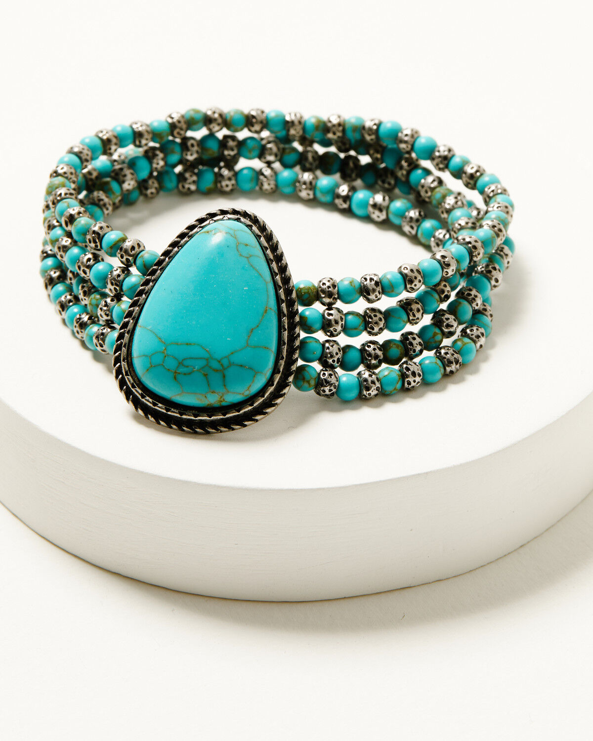 Shyanne Women's Isla Oasis Beaded Stretch Bracelet