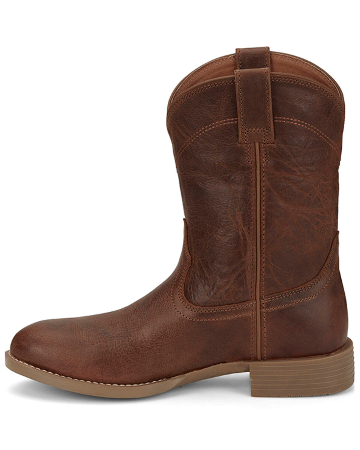 Justin Men's Roper Western Boots - Round Toe