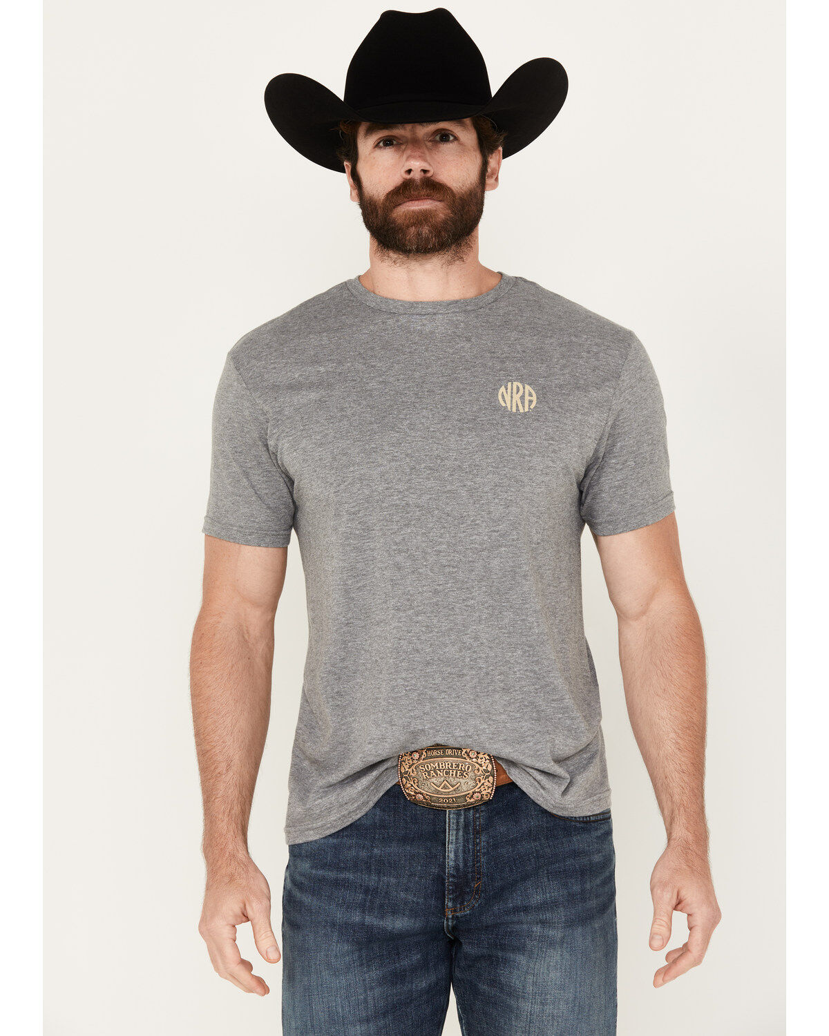NRA Men's Faith Snake Short Sleeve Graphic T-Shirt