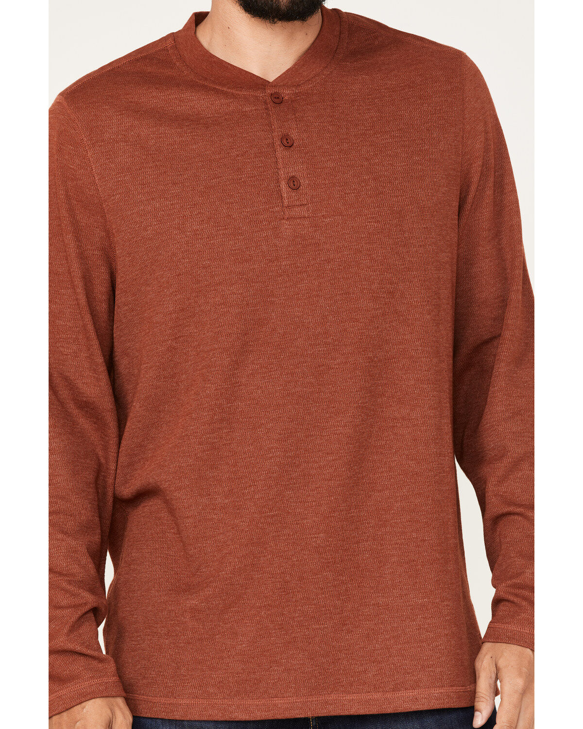 Brothers and Sons Men's Henley Thermal T-Shirt