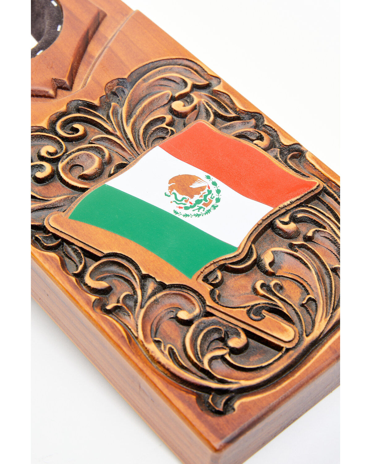 Boot Barn Mexican Flag Tooled Boot Jack