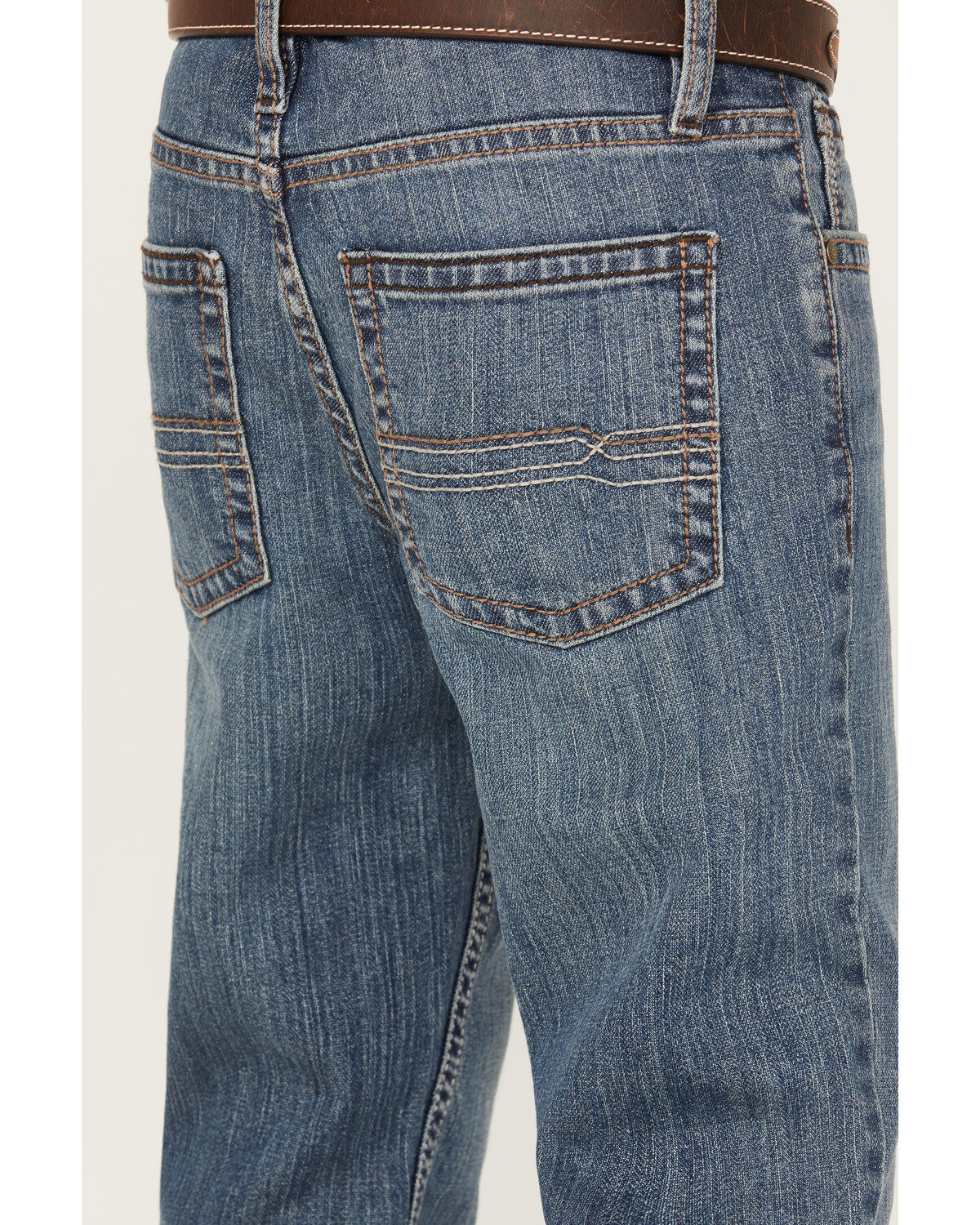 Cody James Boys' Bozeman Dark Wash Slim Bootcut Stretch Denim Jeans