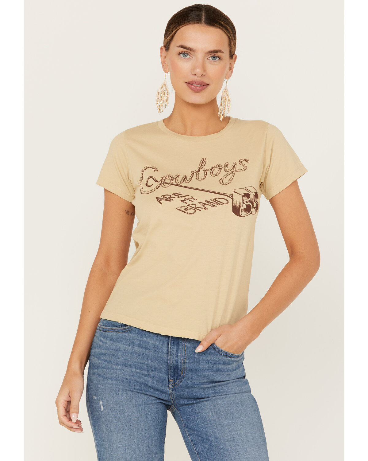 Bandit Women's Cowboys Brand Short Sleeve Graphic Tee