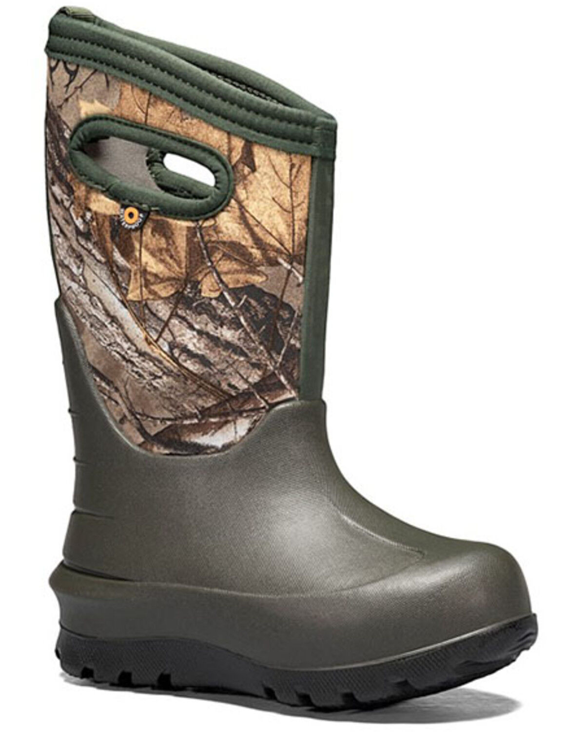 Bogs Boys' Neo Classic Real Tree Waterproof Boots - Round Toe
