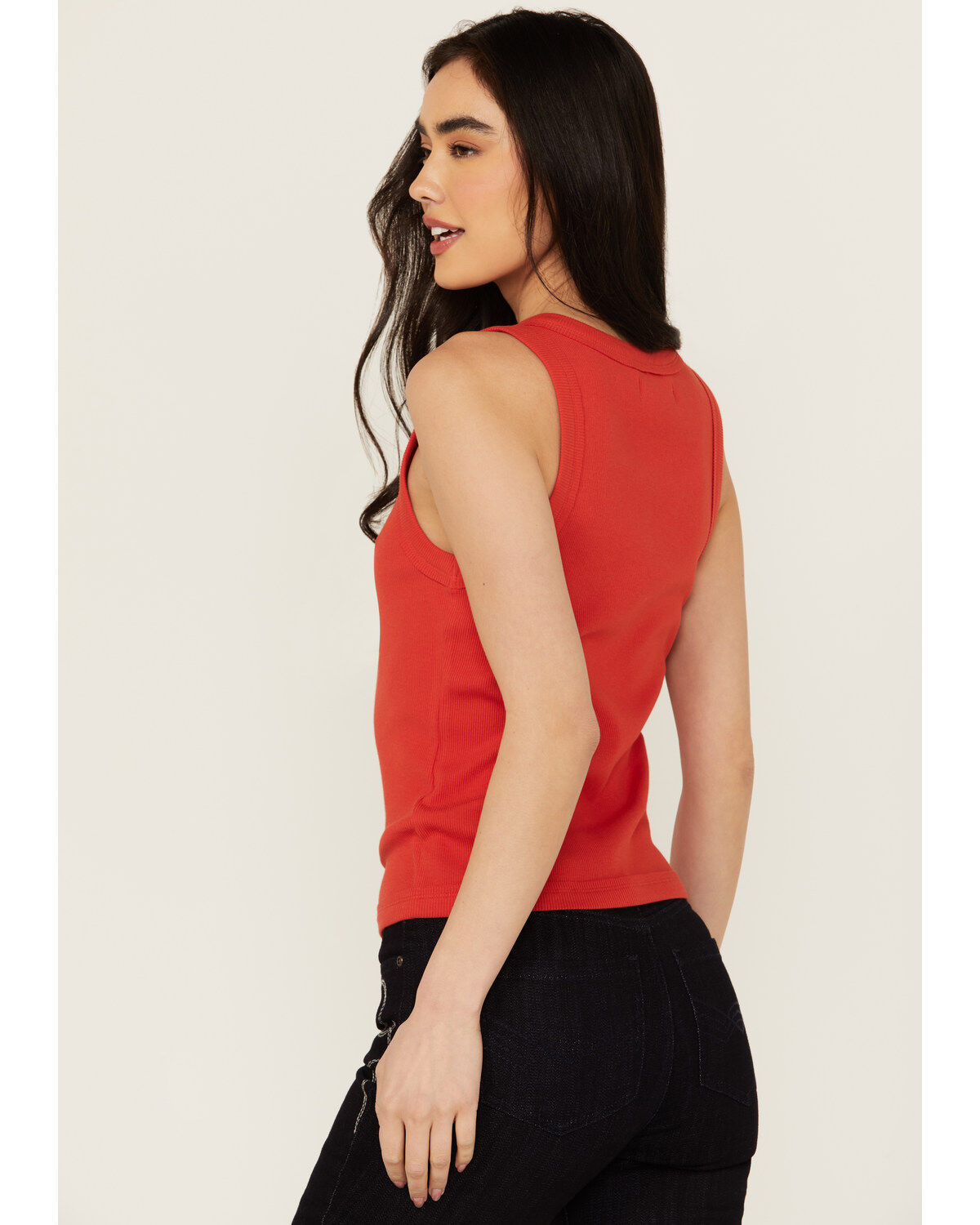 Idyllwind Women's Edna Button Front Ribbed Tank