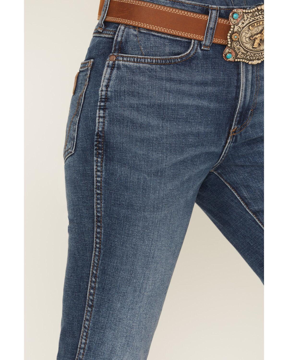 Wrangler Women's Retro High Rise Bailey Trouser Stretch Denim Jeans