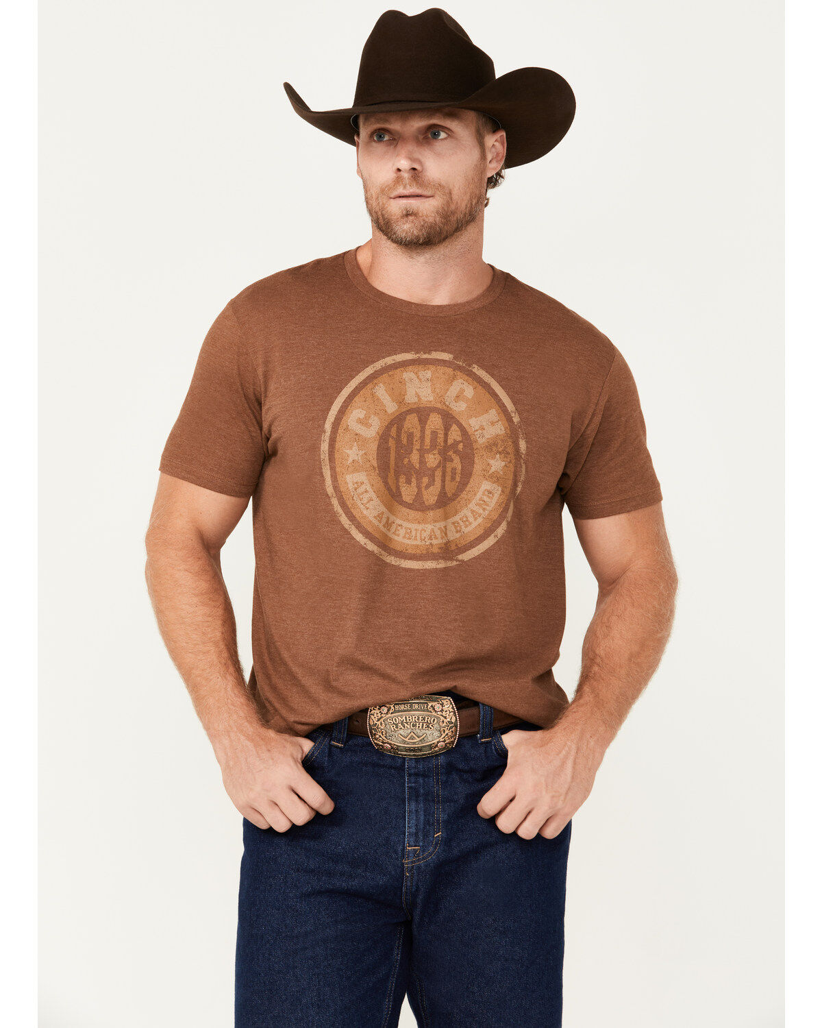 Cinch Men's 1996 Logo Short Sleeve T-Shirt