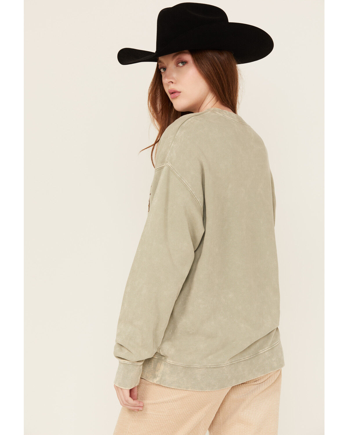 Rock & Roll Denim Women's Whiskey Graphic Sweatshirt