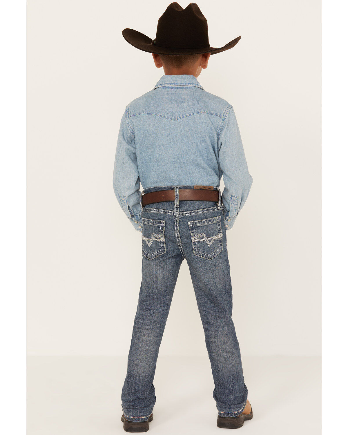 Cody James Boys' Stone Cold Wash Slim Boot Stretch Jeans - Size 4-8