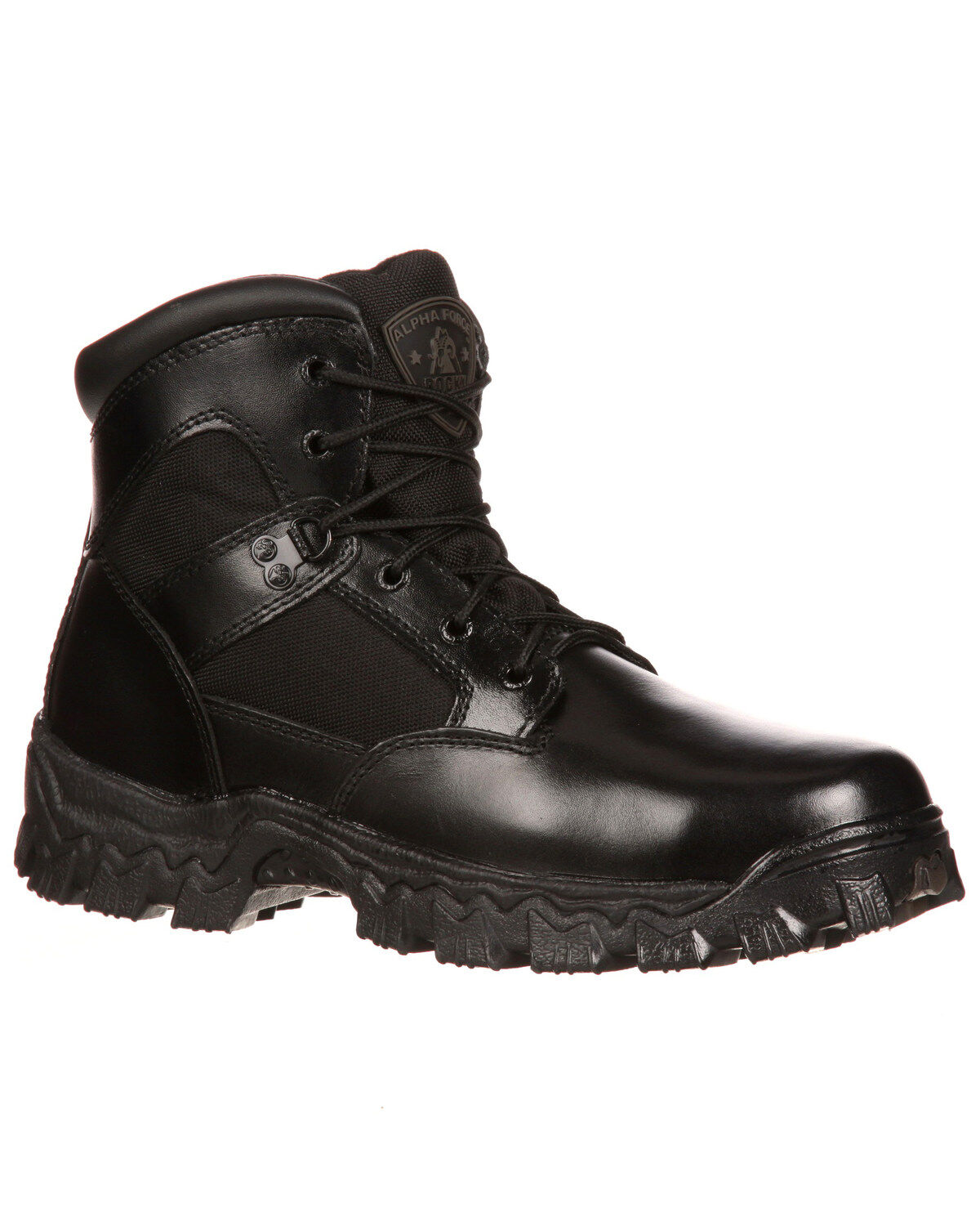 Rocky Women's AlphaForce 6" Waterproof Duty Boots - Round Toe