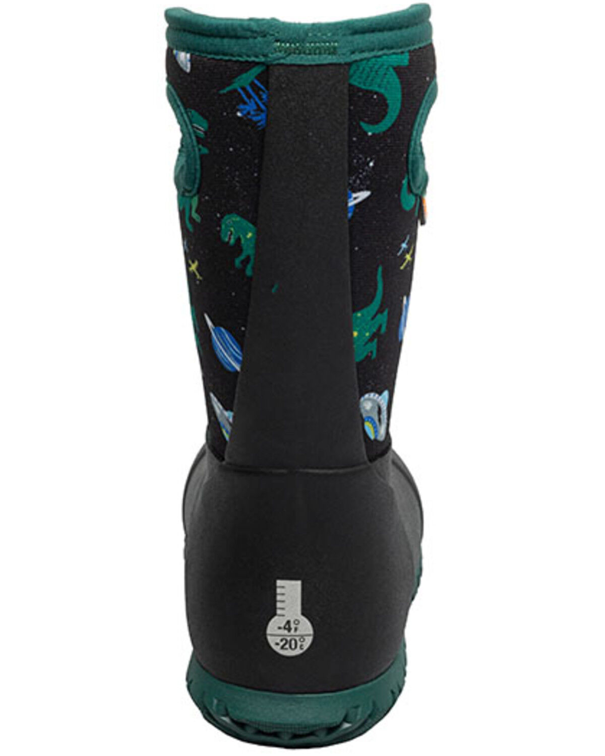 Bogs Boys' York Jurassic Dino Waterproof Boots - Round Toe
