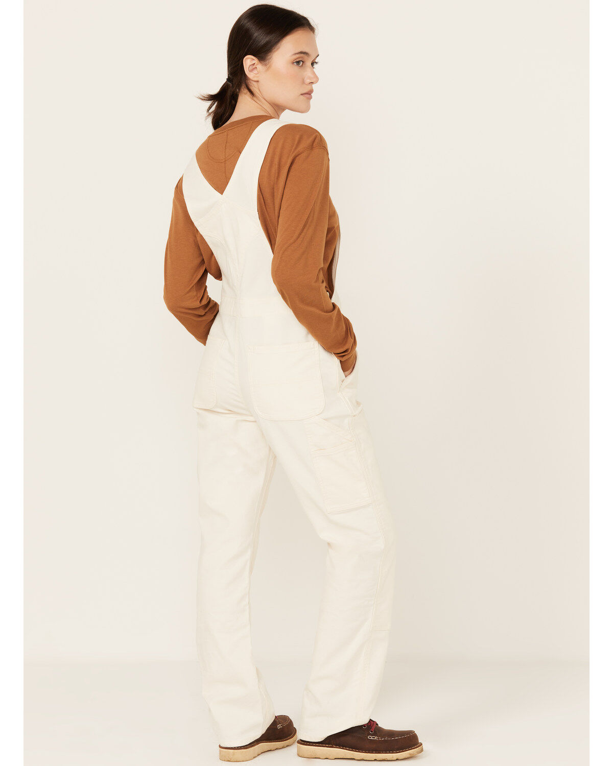 Carhartt Women's Rugged FleX™ Loose Fit Canvas Bib Overalls