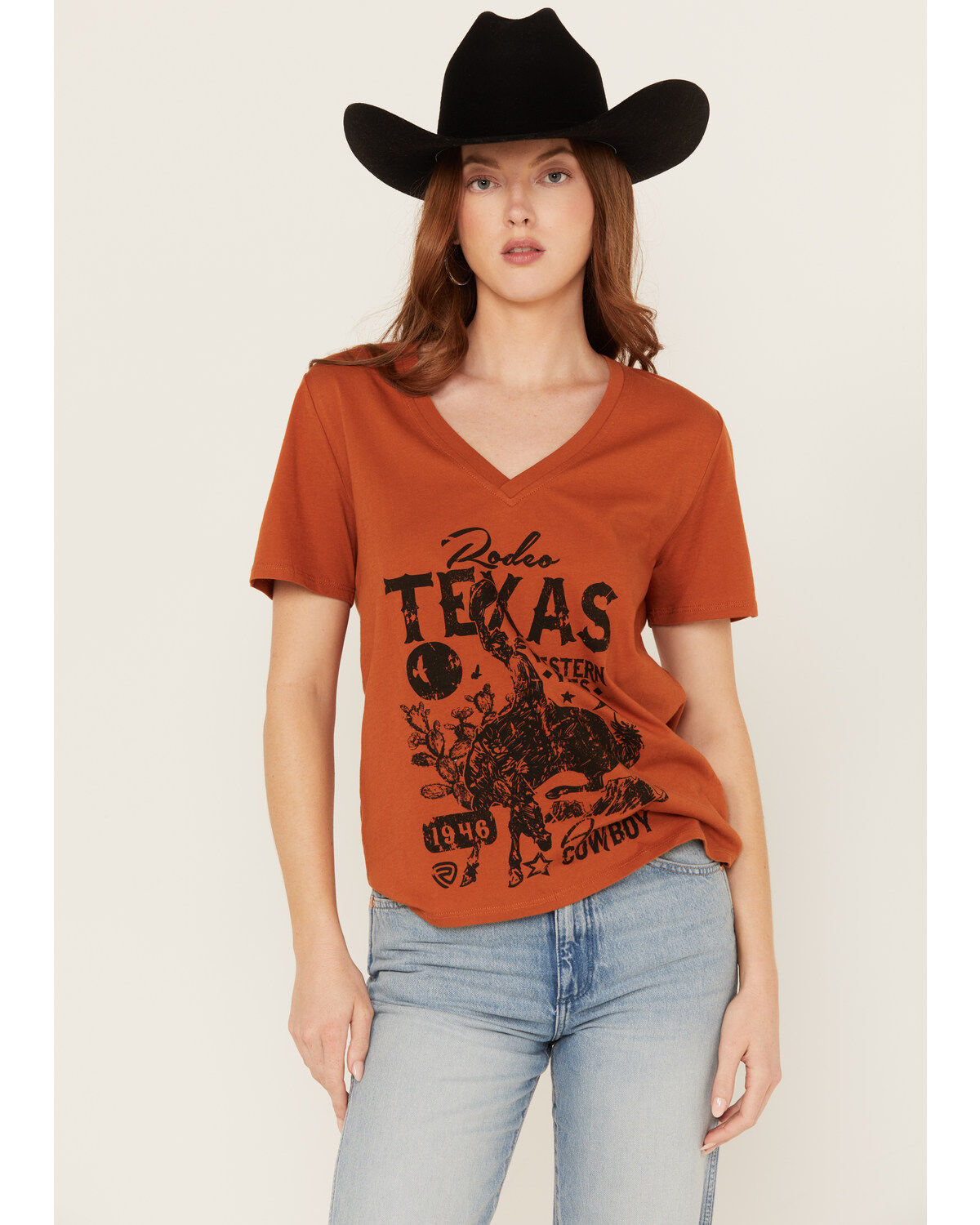 Rock & Roll Denim Women's Rodeo Graphic Tee