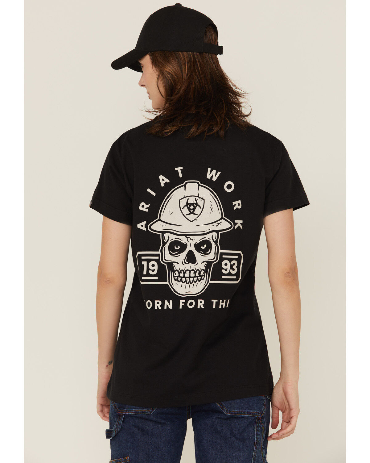 Ariat Women's Rebar Born For This Short Sleeve Graphic Work Tee