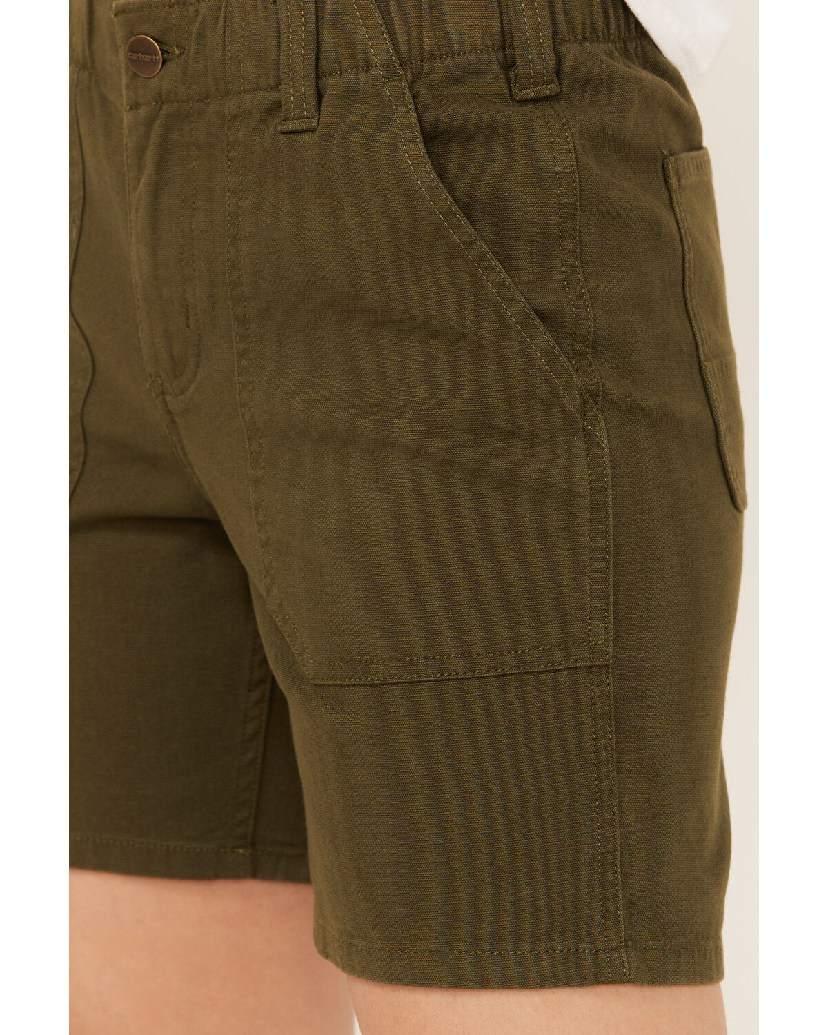 Carhartt Women's Rugged FleX™ Relaxed Fit Canvas Work Shorts