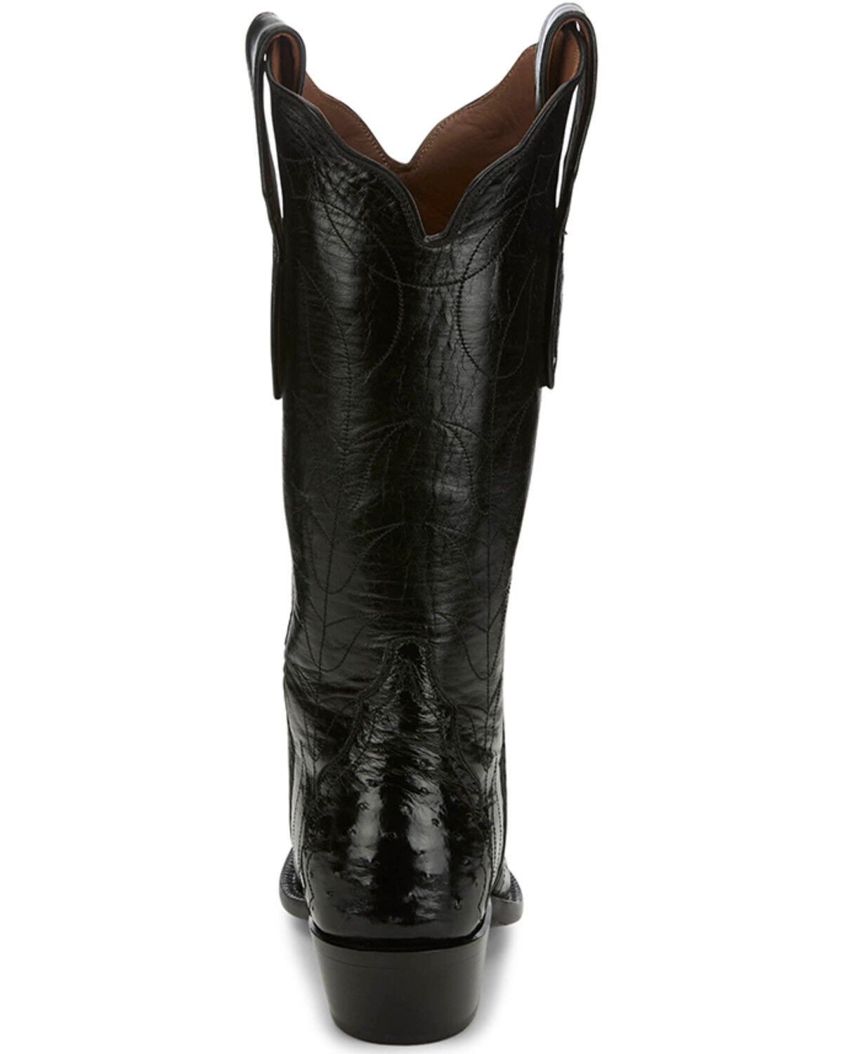 Tony Lama Women's Boot Barn Exclusive Exotic Ostrich Western Boots - Snip Toe
