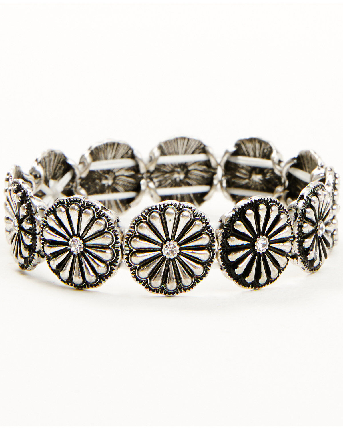 Shyanne Women's Bisbee Falls Mixed Stone 3-Piece Stretch Bracelet Set