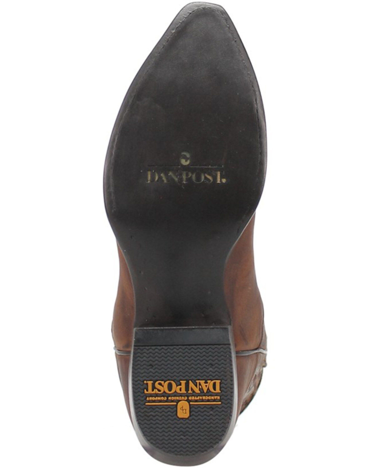 Dan Post Men's Denton All-Over Overlay Western Boots - Snip Toe