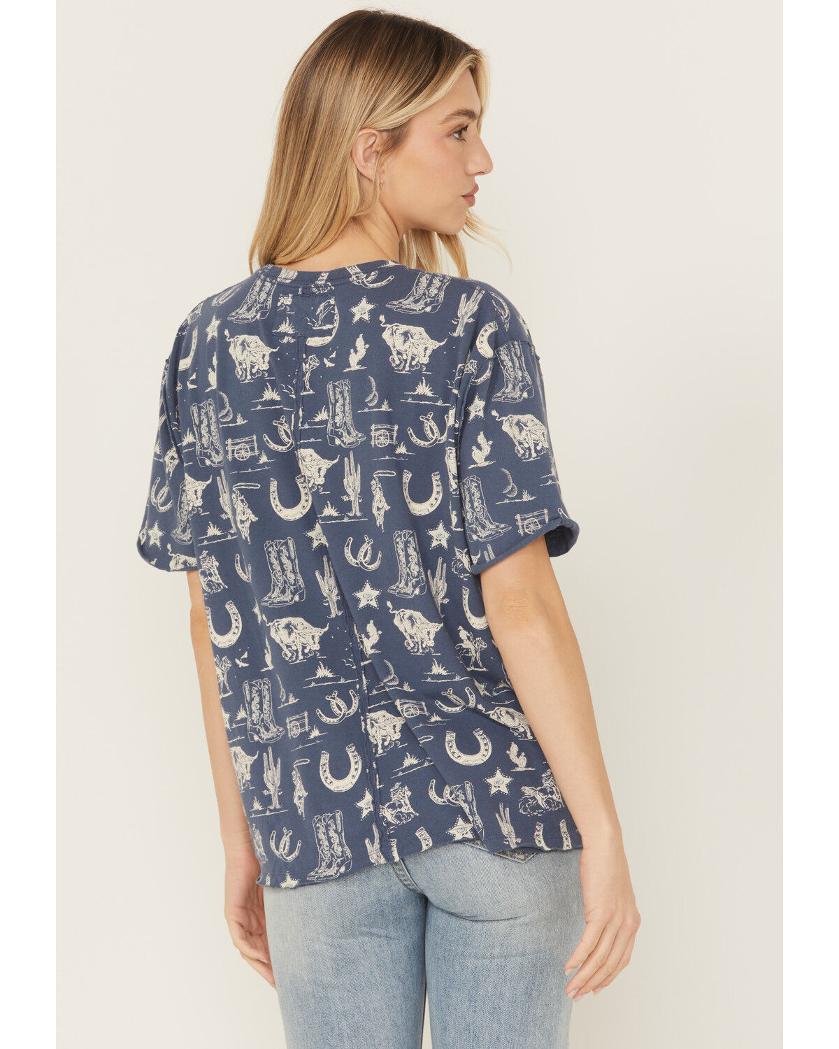 Free People Women's Painted Conversational Tee