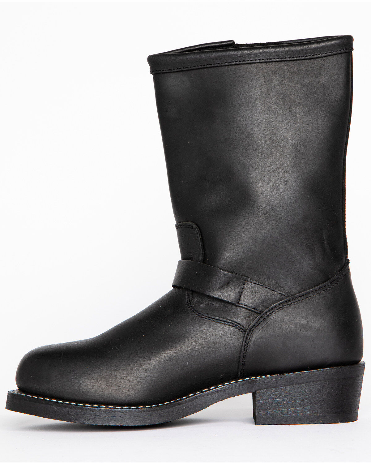 Brothers and Sons Men's Engineer Motorcycle Boots - Round Toe