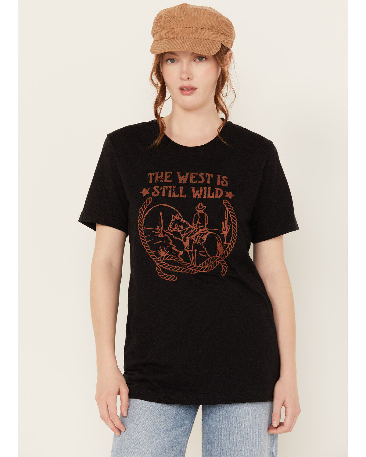 Ali Dee Women's The West is Still Wild Graphic Tee