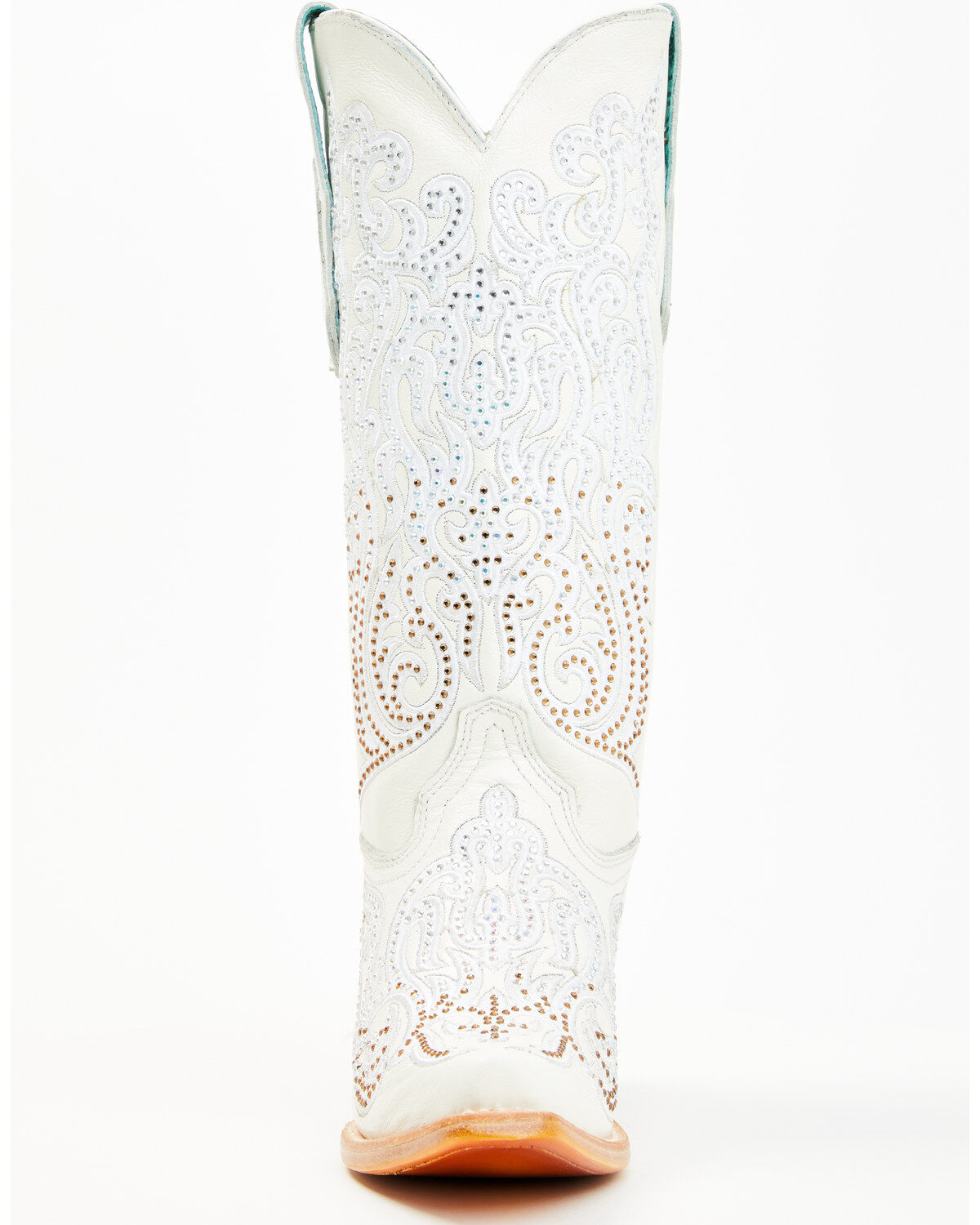 Corral Women's Crystal Embroidered Western Boots - Snip Toe