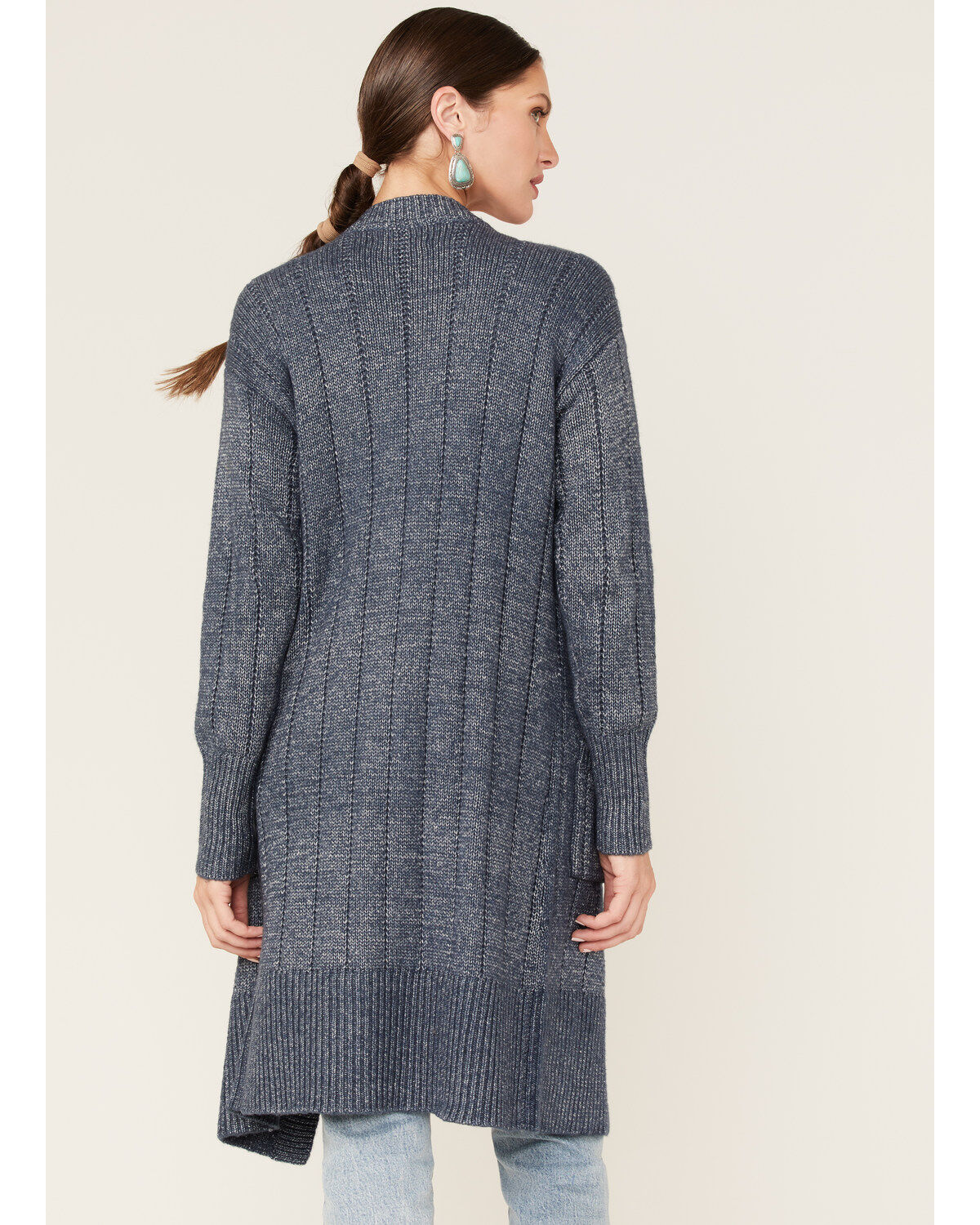 Cleo + Wolf Women's Marled Cardigan Sweater