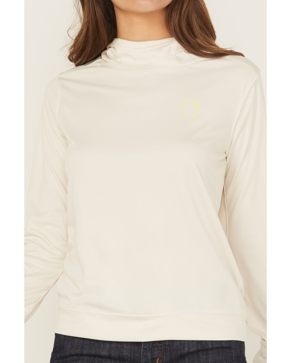 Carhartt Women's Force® Sun Defender® Lightweight Long Sleeve Hooded Graphic Work Shirt