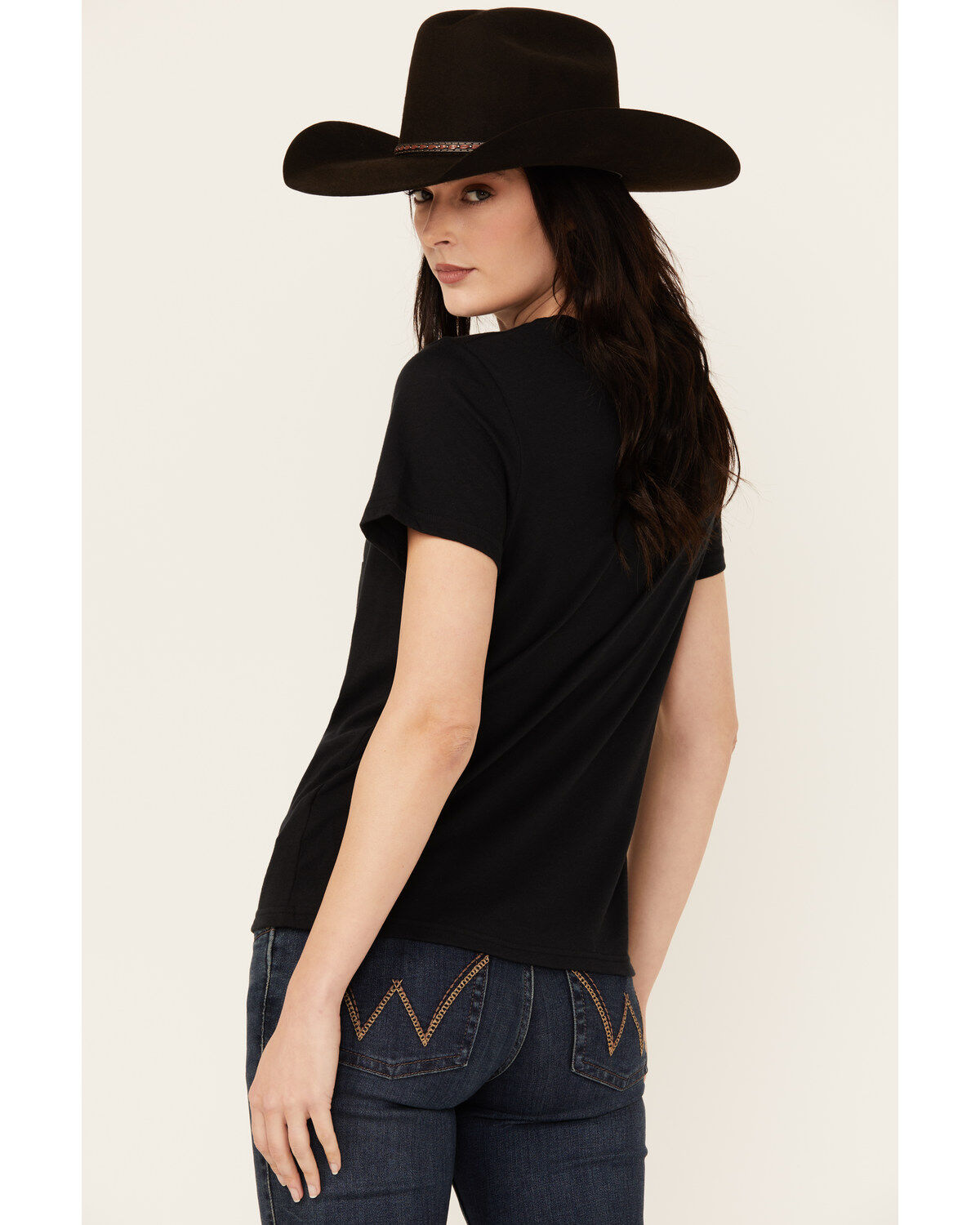 Wrangler Women's Saddle Short Sleeve Graphic Tee