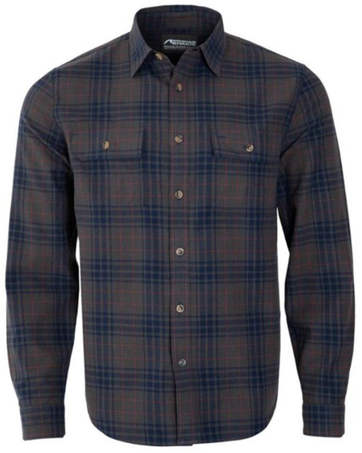 Mountain Khakis Men's Park Plaid Print Long Sleeve Button-Down Flannel Shirt