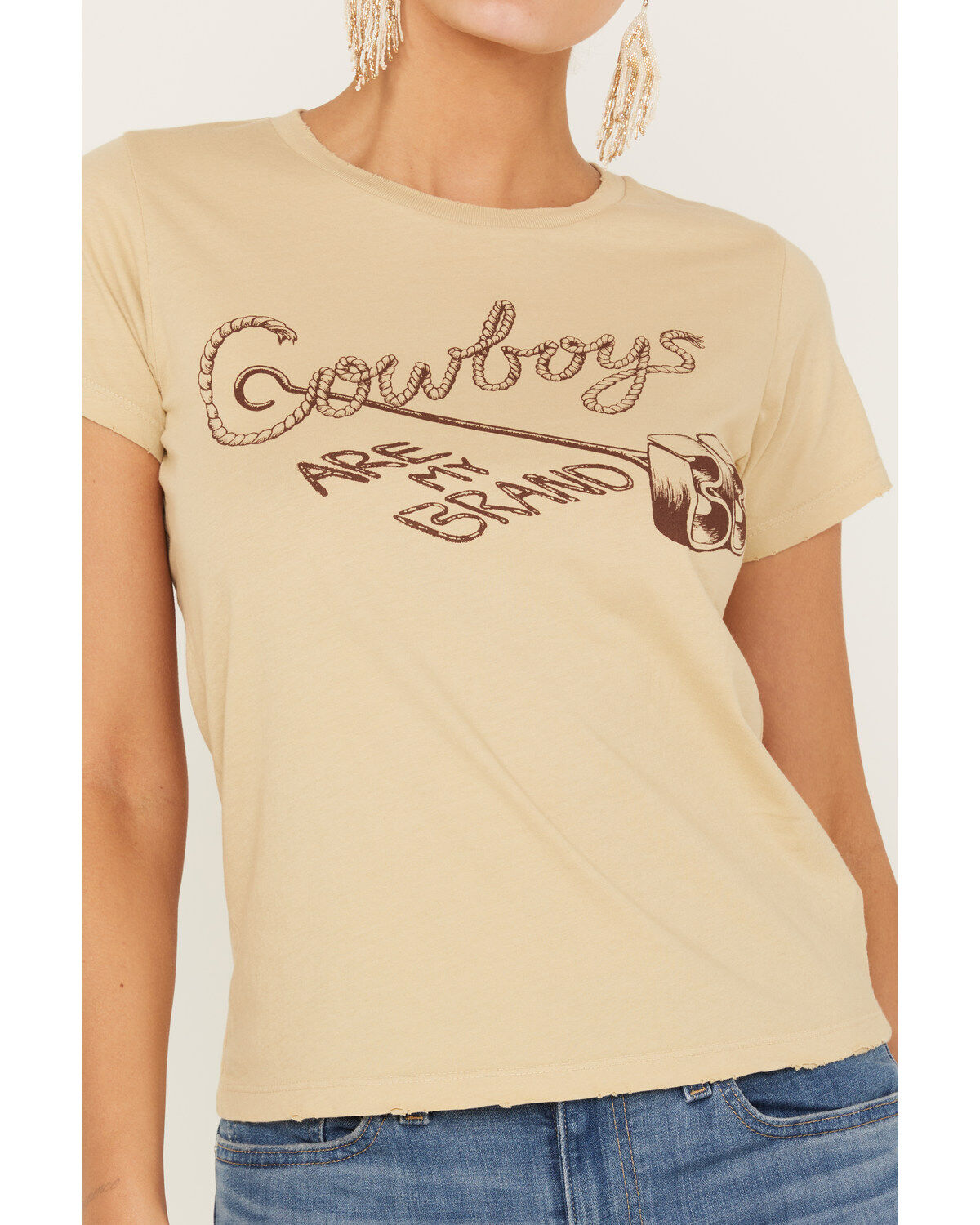 Bandit Women's Cowboys Brand Short Sleeve Graphic Tee