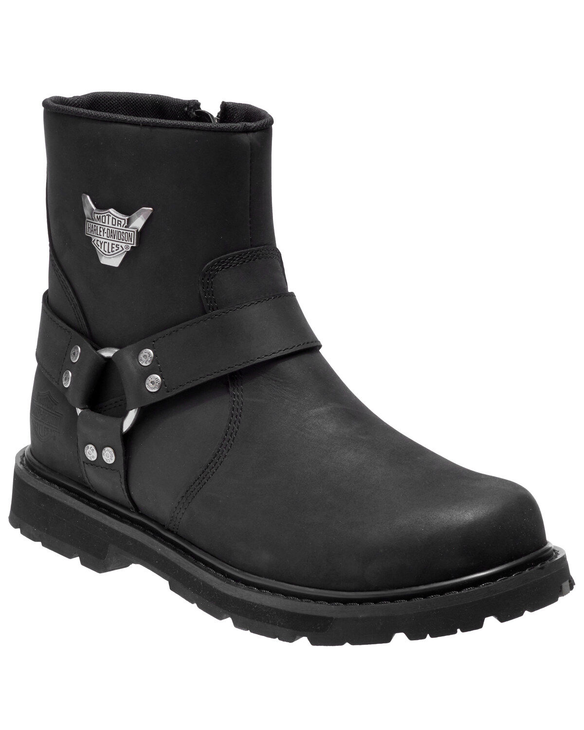 Harley-Davidson Men's Rambert Moto Boots - Round Toe