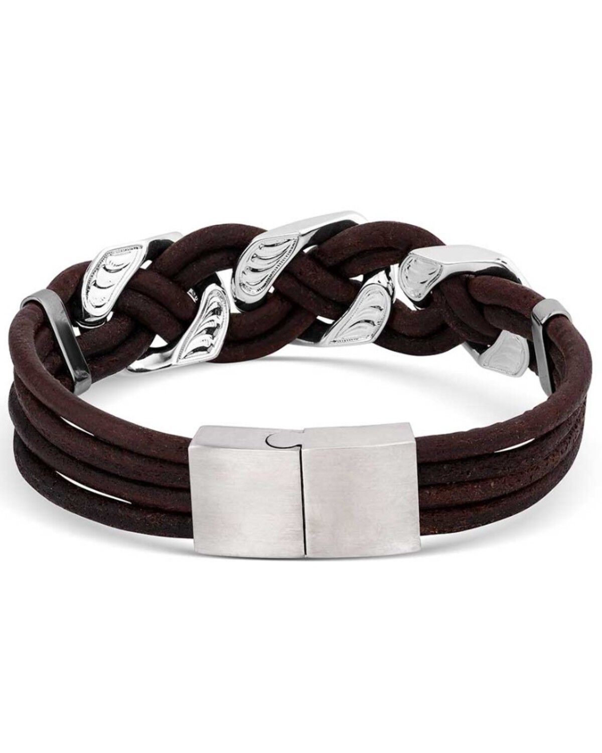 Montana Silversmiths Men's Rustic Braided Bracelet