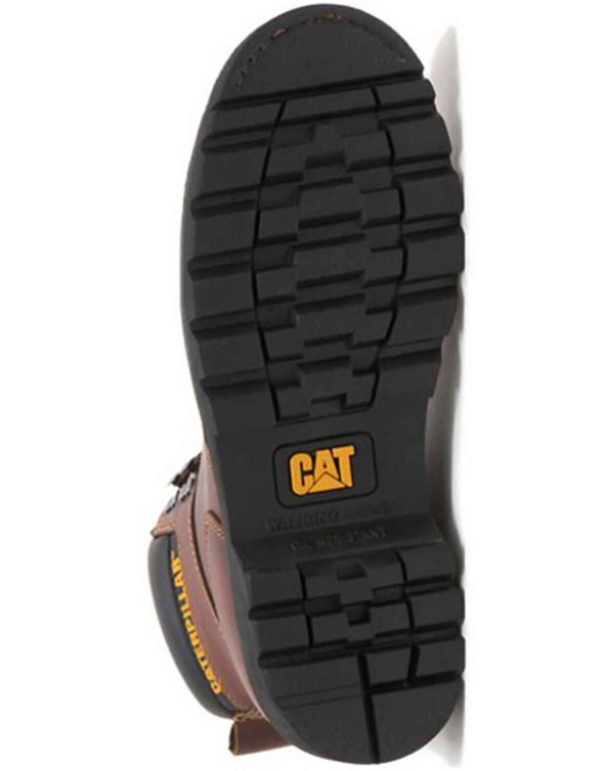 CAT Men's 6" Second Shift Lace-Up Work Boots - Steel Toe