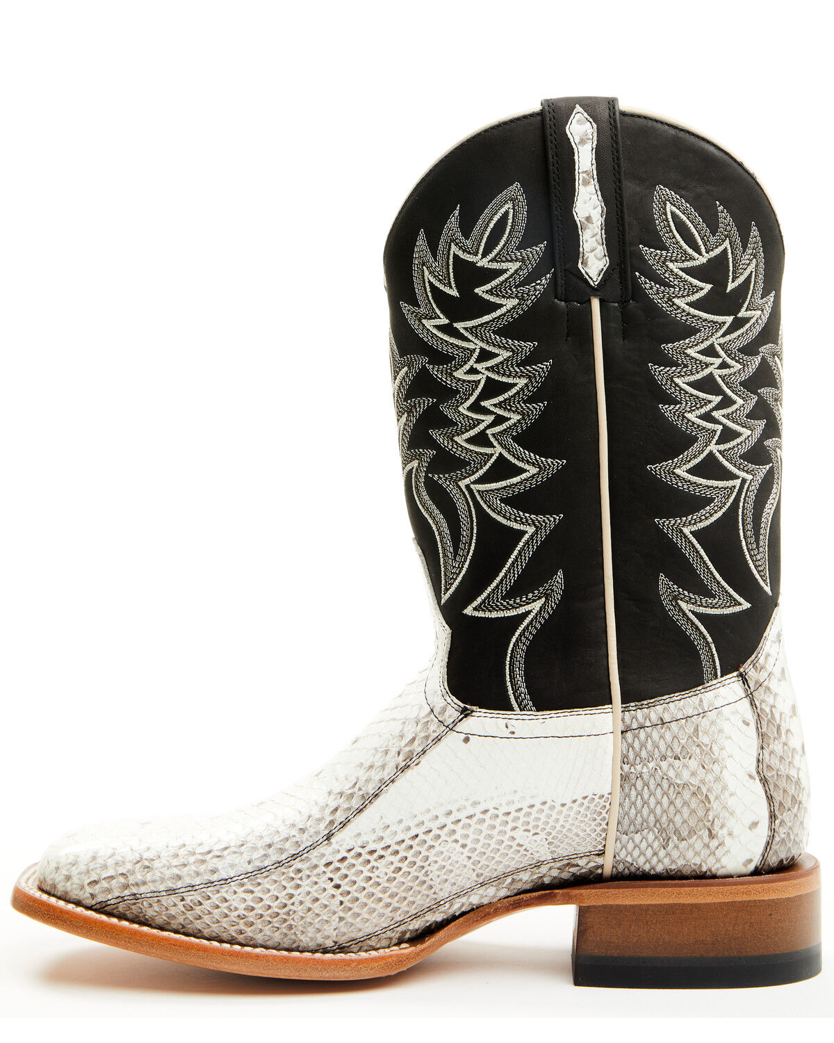 Cody James Men's Exotic Water Snake Back Cut Western Boots - Broad Square Toe