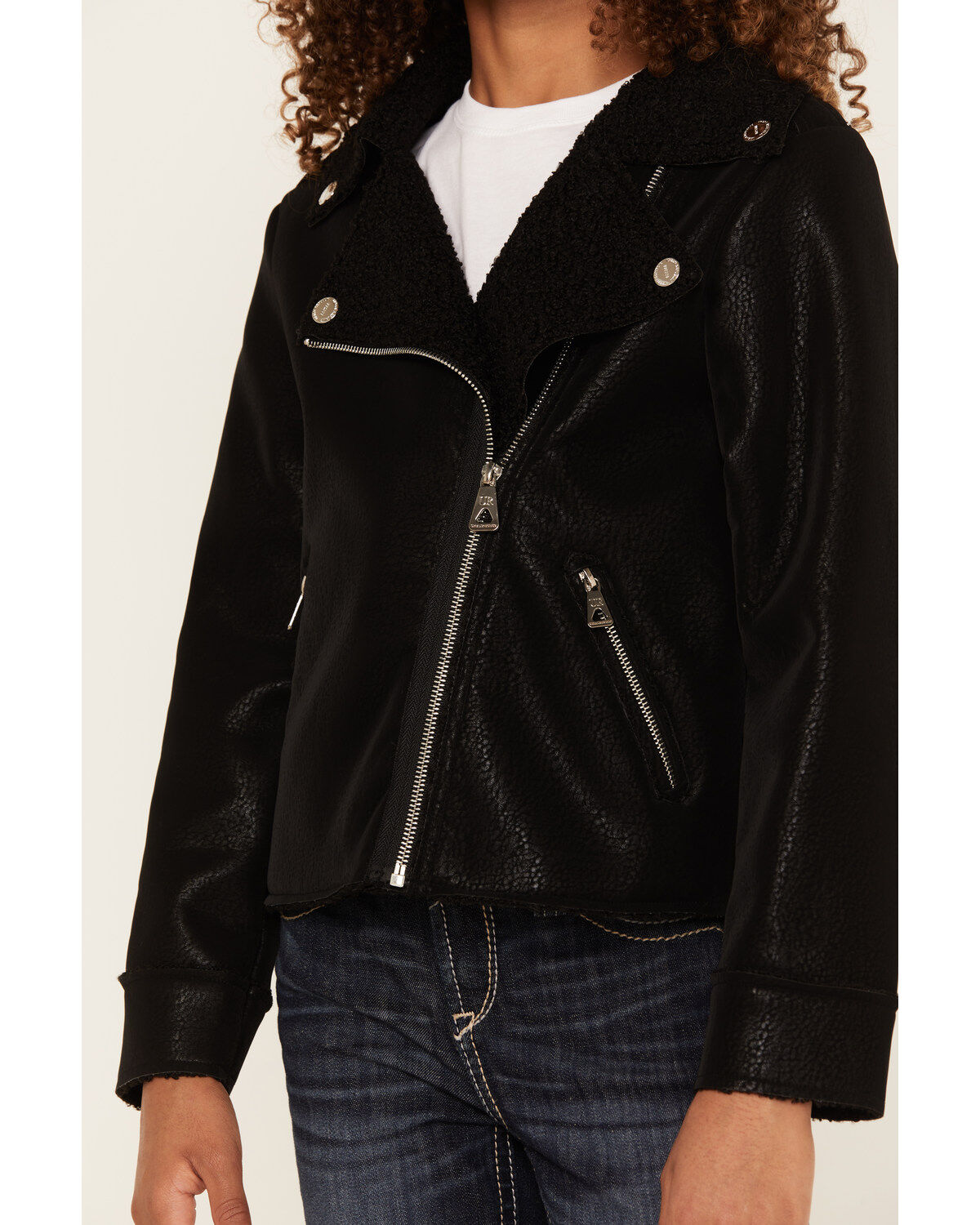 Urban Republic Little Girls' Bonded Moto Jacket - Youth