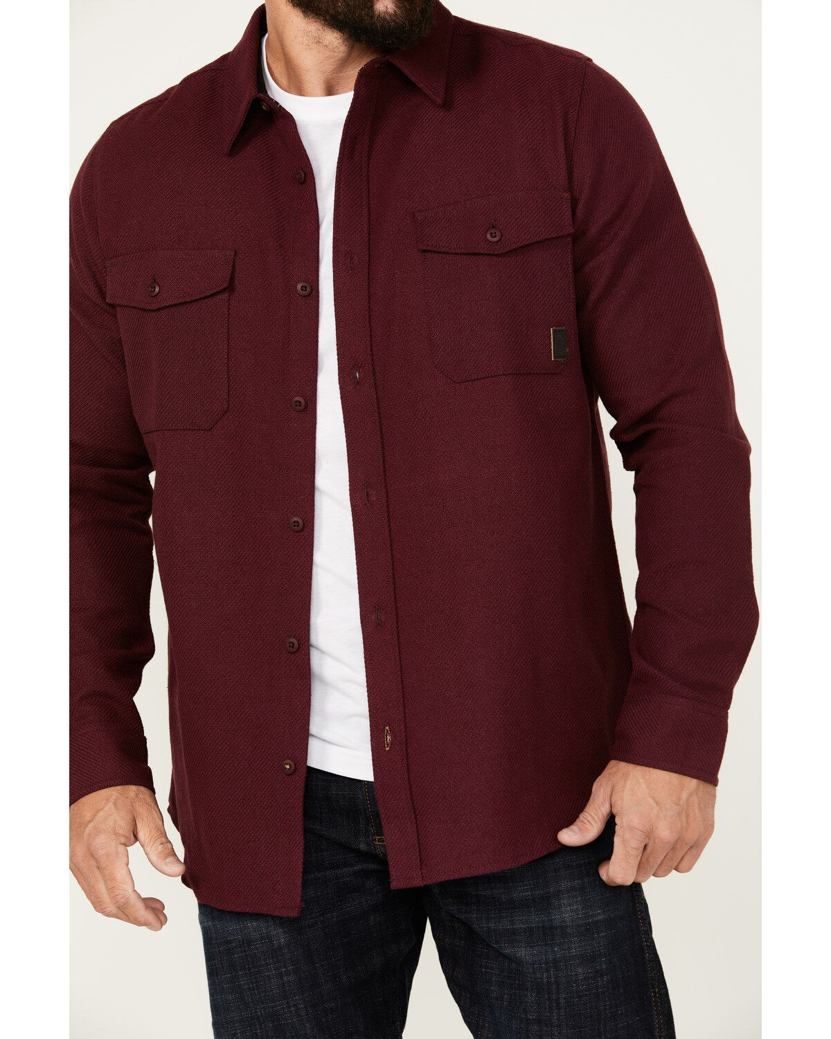 Brothers and Sons Men's Burley Long Sleeve Button-Down Flannel Shirt