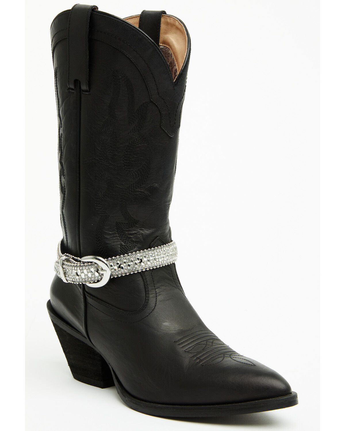 Shyanne Women's Rhinestone Boot Strap