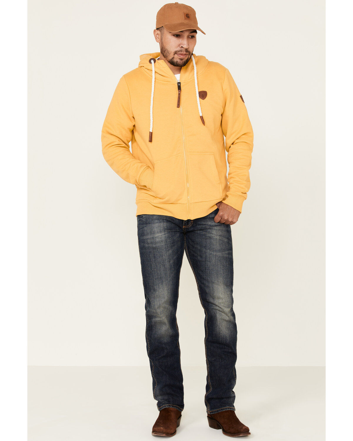 Wanakome Men's Zeus Zip-Up Hooded Jacket
