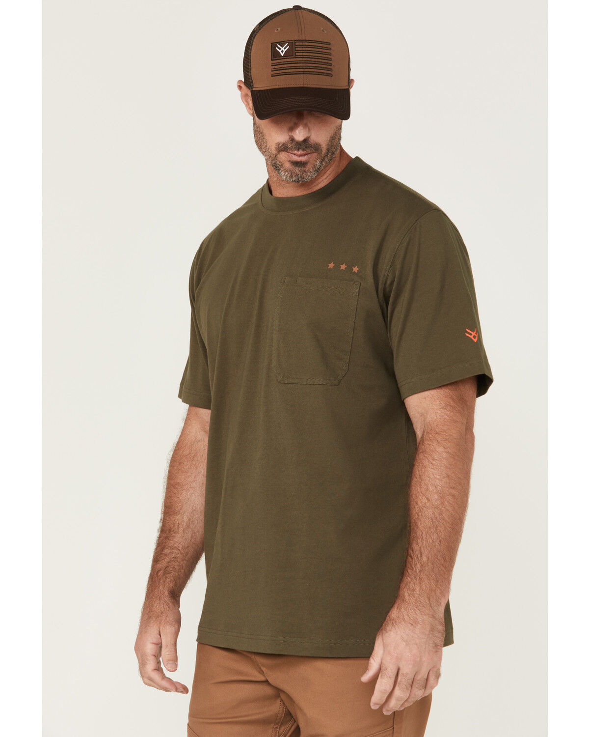 Hawx Men's Scream Skull Short Sleeve Graphic T-Shirt