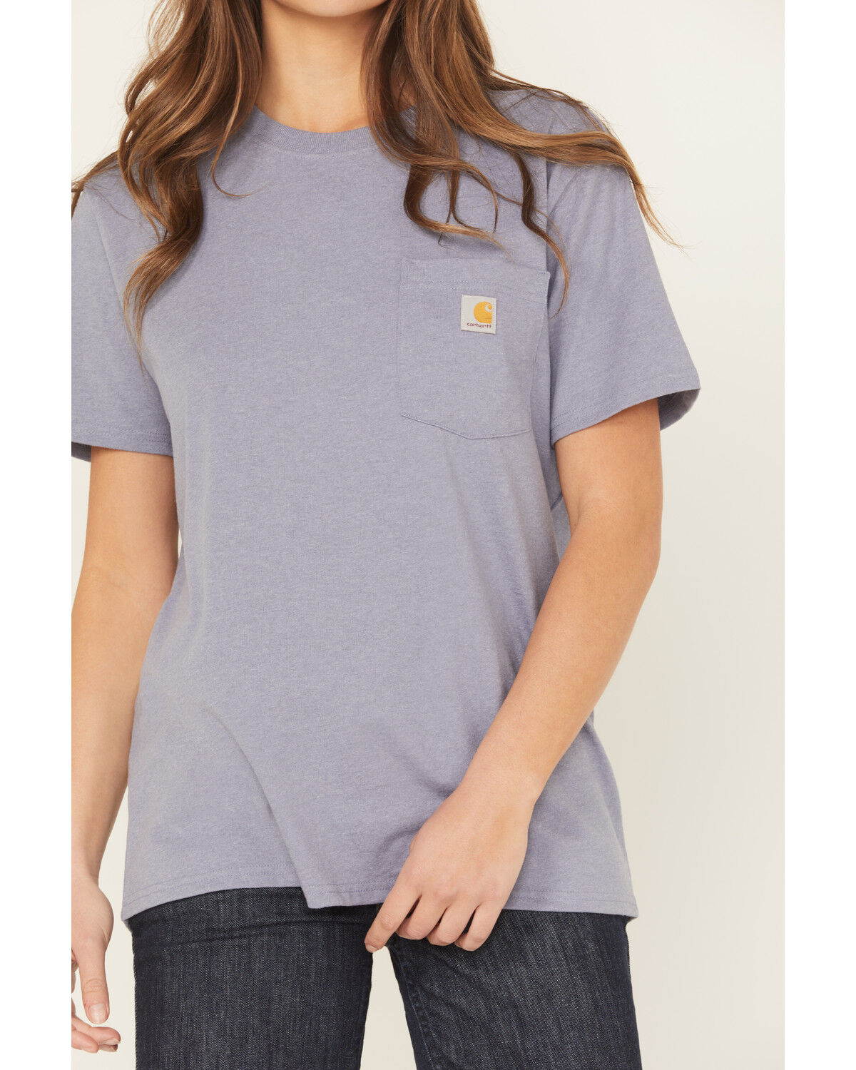 Carhartt Women's Loose Fit Heavyweight Short Sleeve Pocket Work Tee