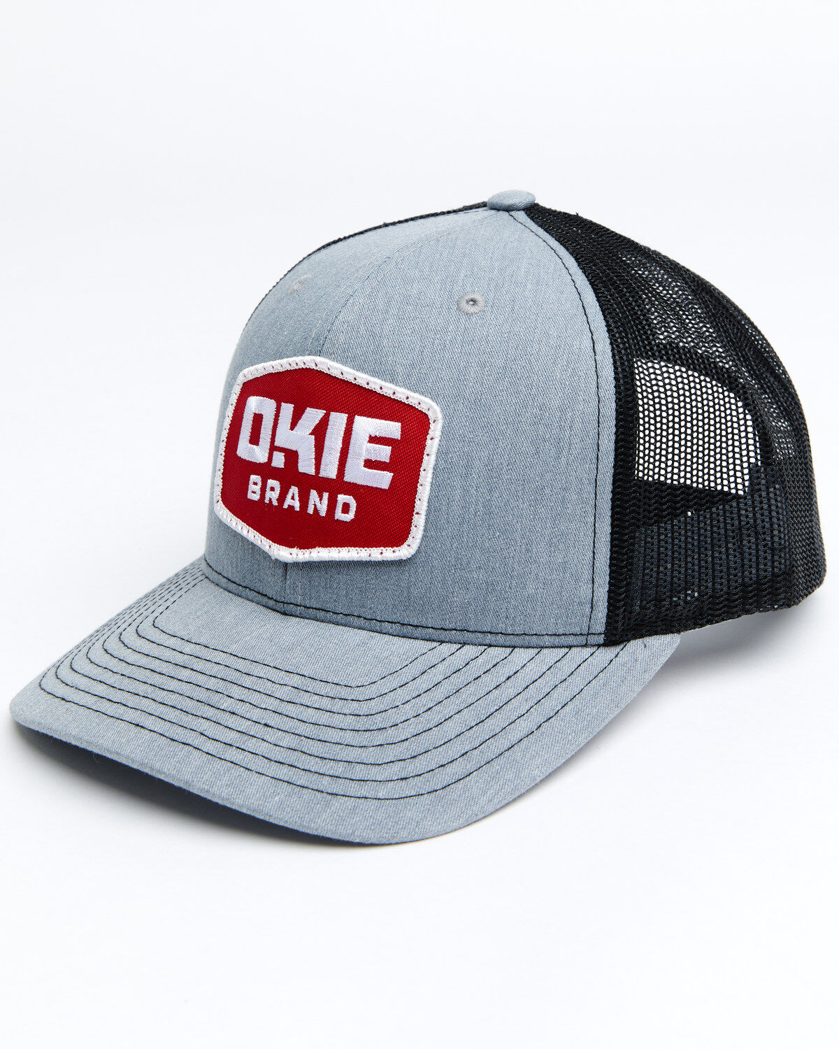Okie Men's Wiley Logo Patch Mesh-Back Ball Cap