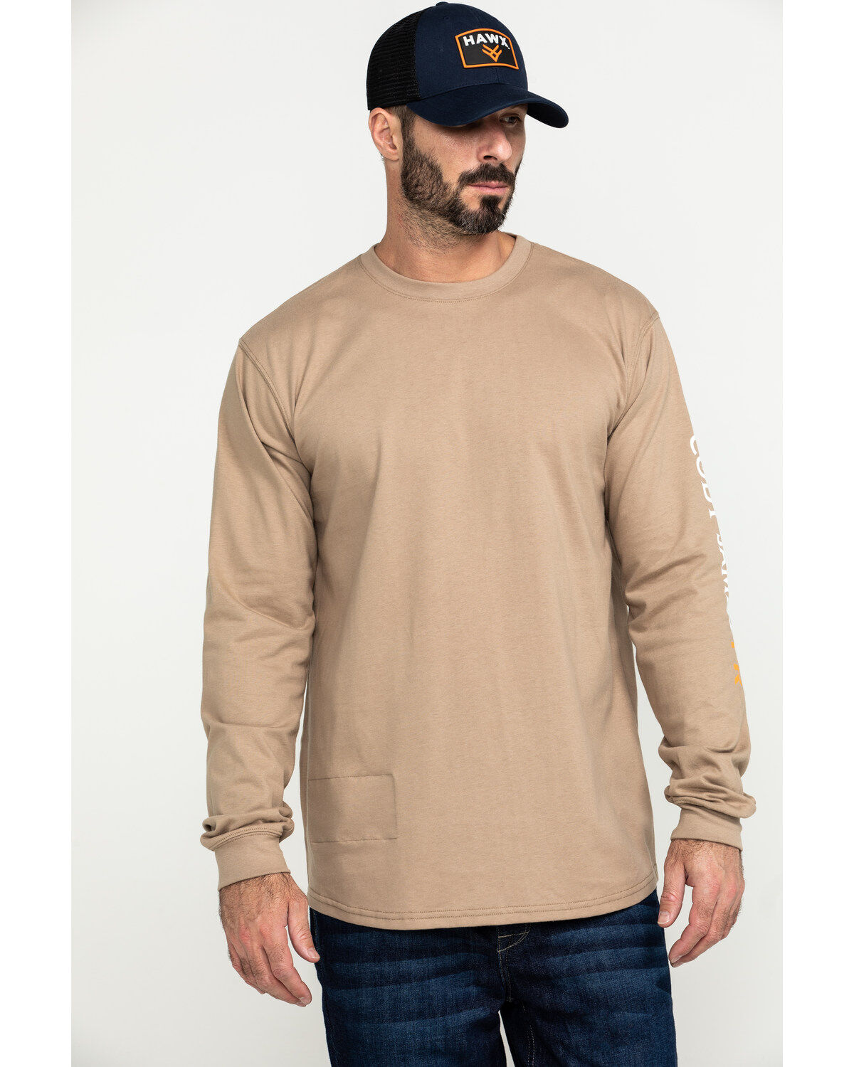 Cody James Men's FR Logo Long Sleeve Stretch Work Shirt